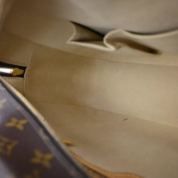 LOUIS VUITTON LV Logo Cite GM Shoulder Bag Monogram Leather Brown M51181 20EA317 - Picture 4 of 16